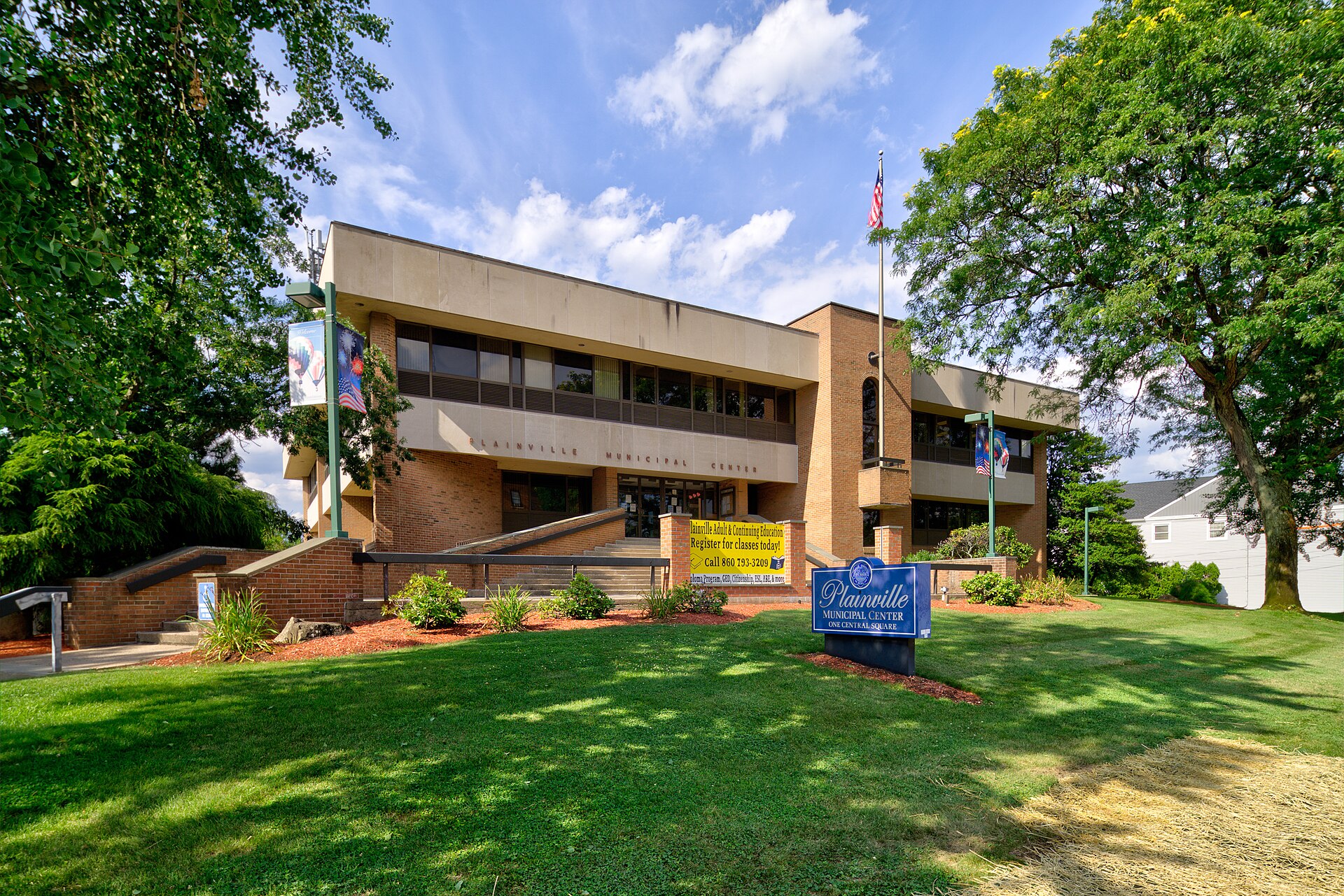 Plainville Municipal Center in Plainville, Connecticut