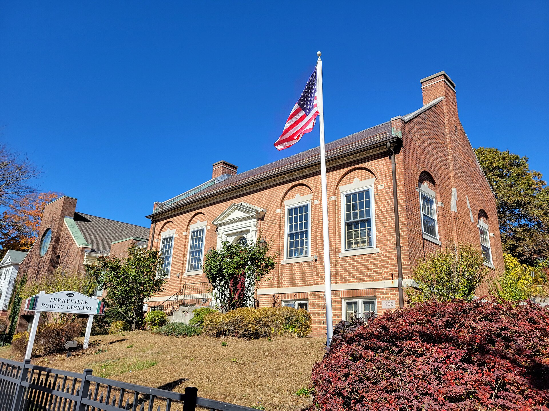 Terryville Public Library in Terryville, Connecticut